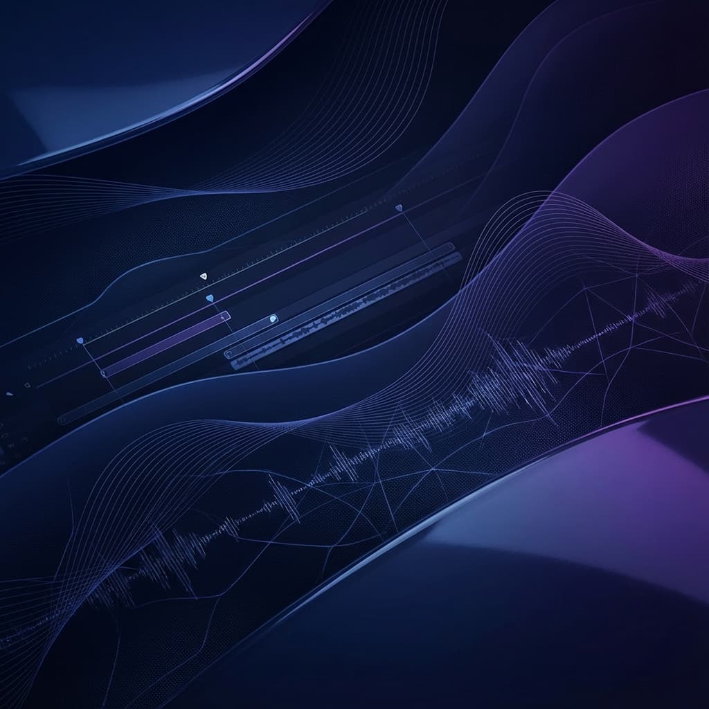 動画編集をしているクリエイターのイメージ