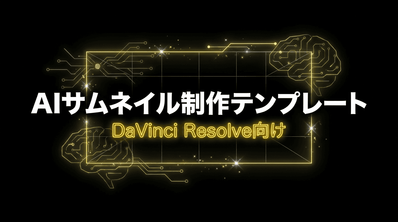 AIサムネイル制作テンプレート