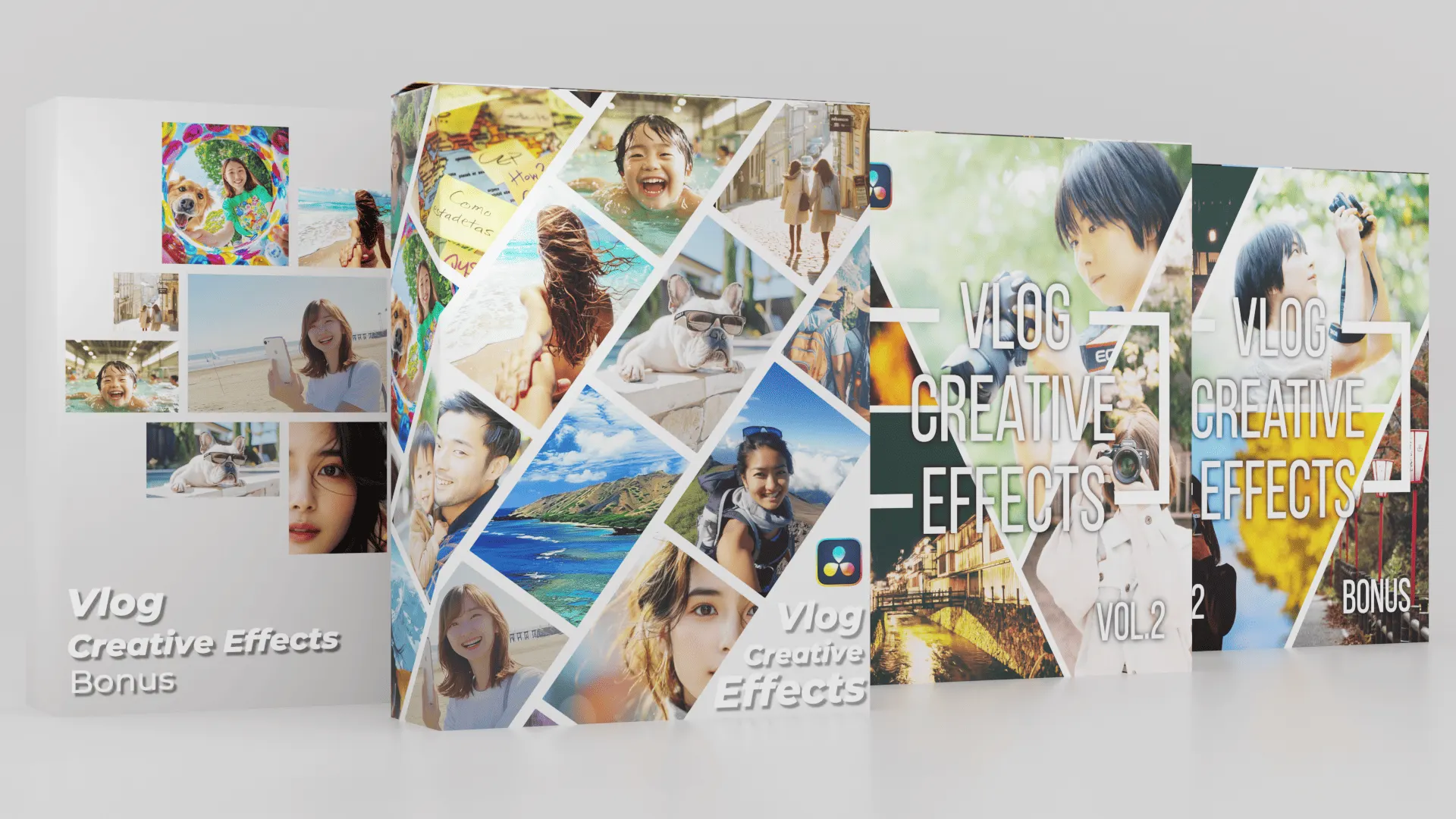 Vlogクリエイティブエフェクト アルティメットパック サムネ