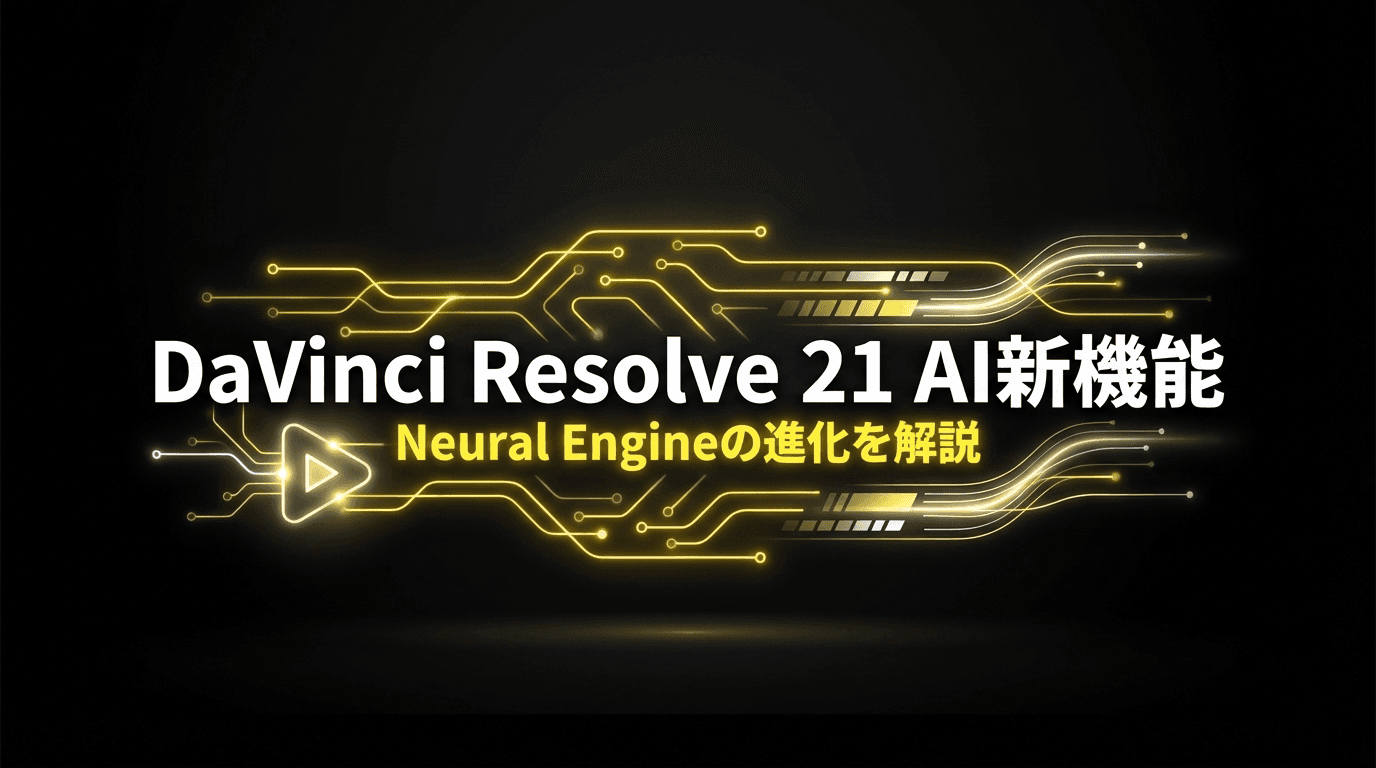 DaVinci Resolve 21のAI新機能完全解説|Neural Engineの進化を網羅