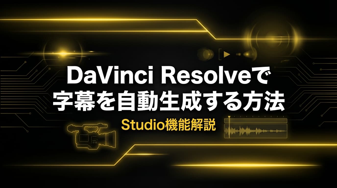 DaVinci Resolve 字幕自動生成